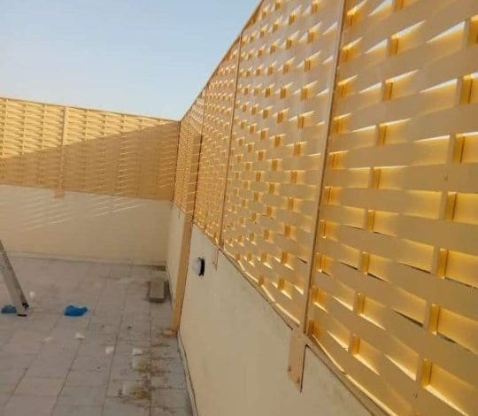 سواتر خشبية وبلاستيك في أبها وبيشة