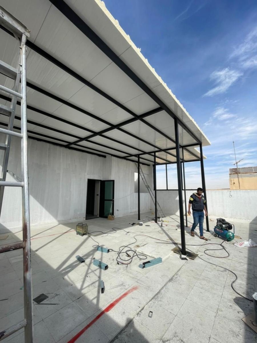 مقاول تركيب سندويش بنل حي الرمال