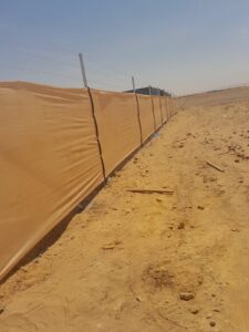 تركيب شبوك أغنام بمواصفات حديثة في جيزان