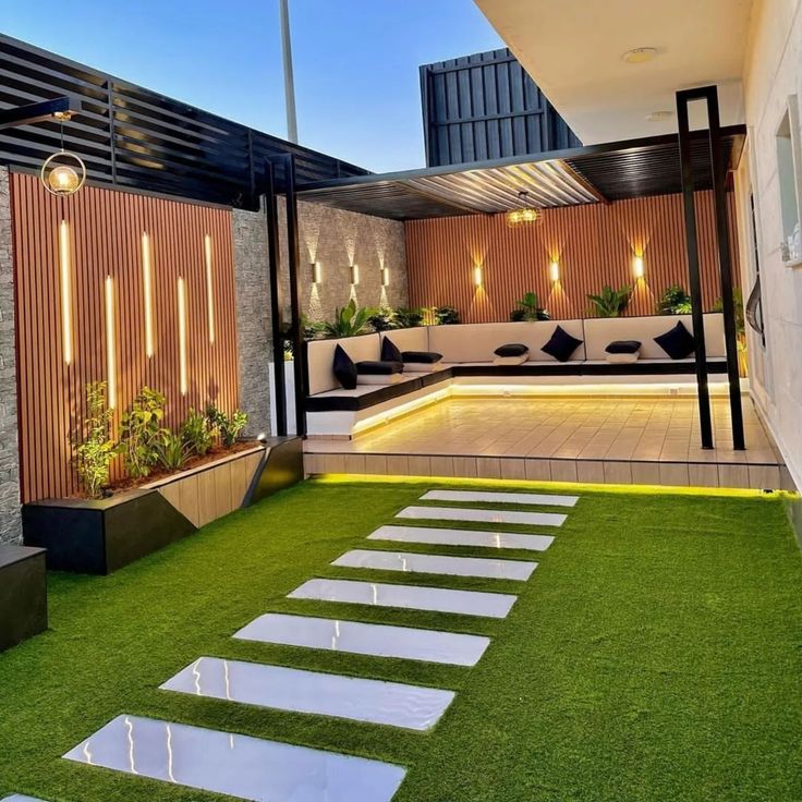 جلسات خارجية فخمة بتصاميم حديثة