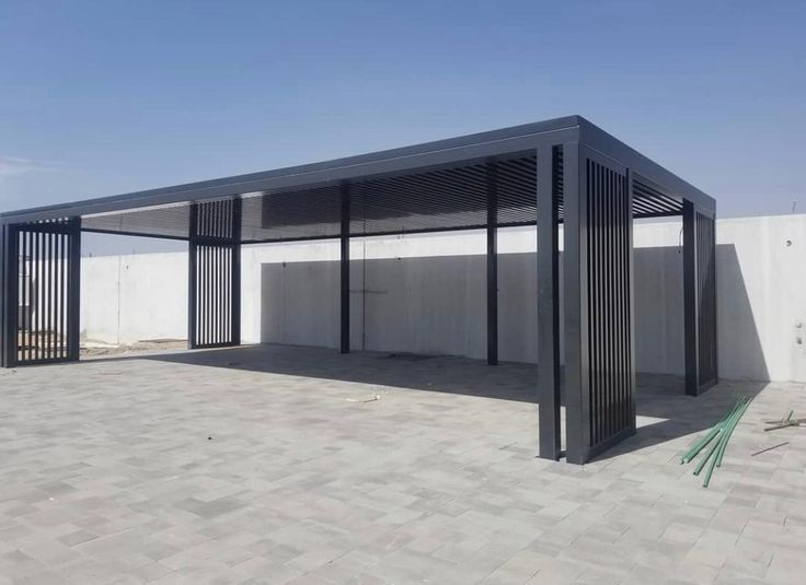 مظلات حديد فاخرة في الرياض