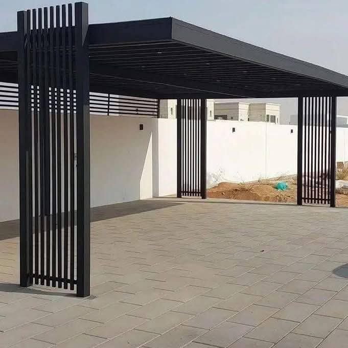 مظلات سيارات حديد بتصاميم فاخرة