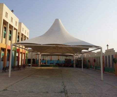 مظلات هرمية الرياض بأفضل التصاميم الحديثة